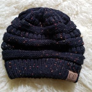 Speckled CC beanie